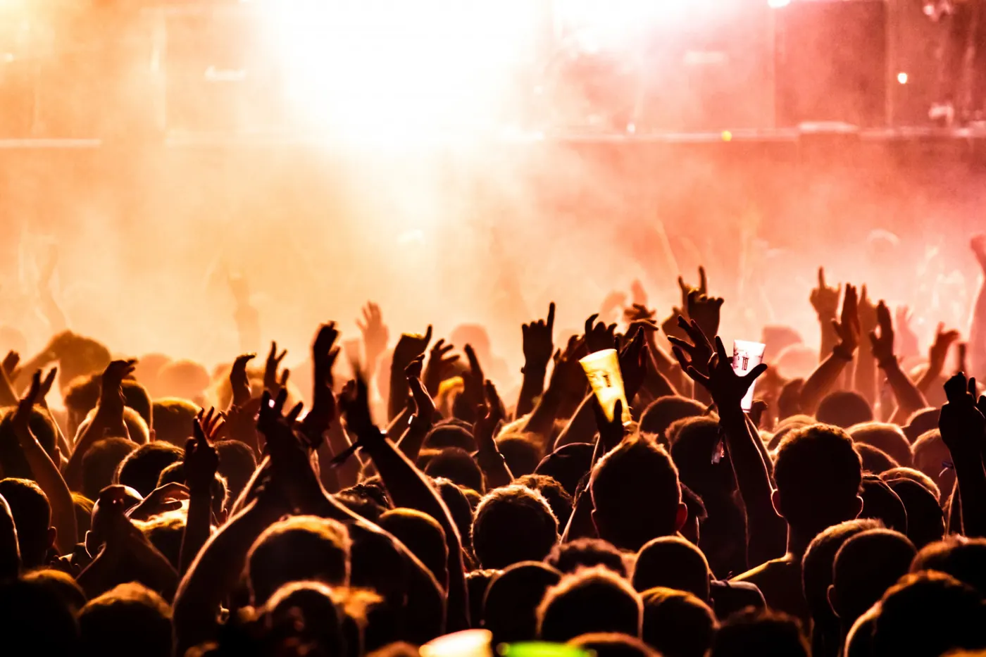 Live crowd at an Eden Fifteen event